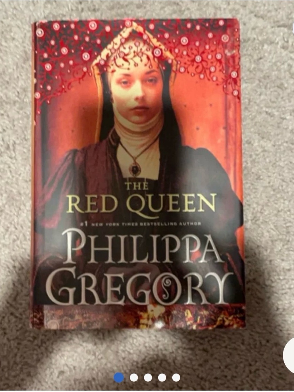 The Red Queen by Philippa Gregory - Red Hardcover Novel